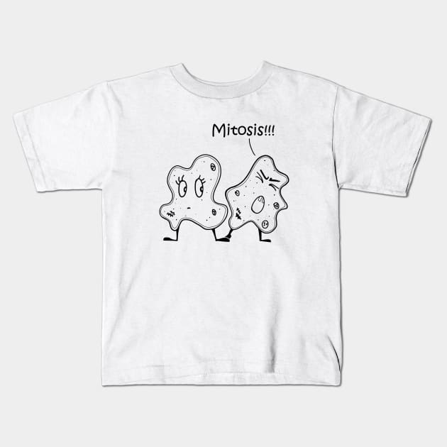 Mitosis Kids T-Shirt by hereticwear